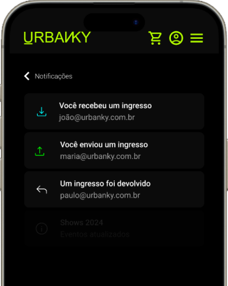 Celular mostrando: Mantenha-se informado.